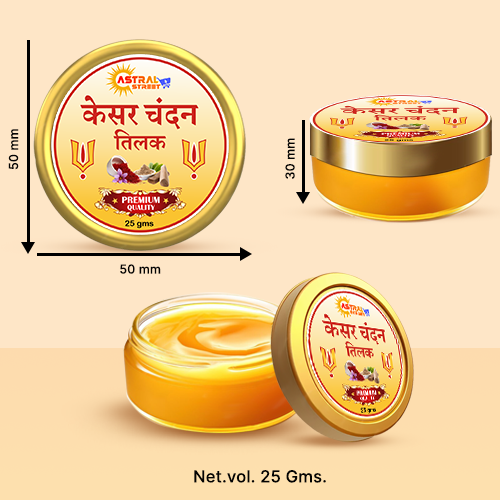 Vastu Salt (100g) + Chandan Tilak Combo (Lal, Safed & Kesar) – Premium Puja & Spiritual Kit